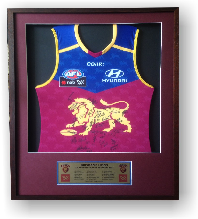 Picture of framed shirt